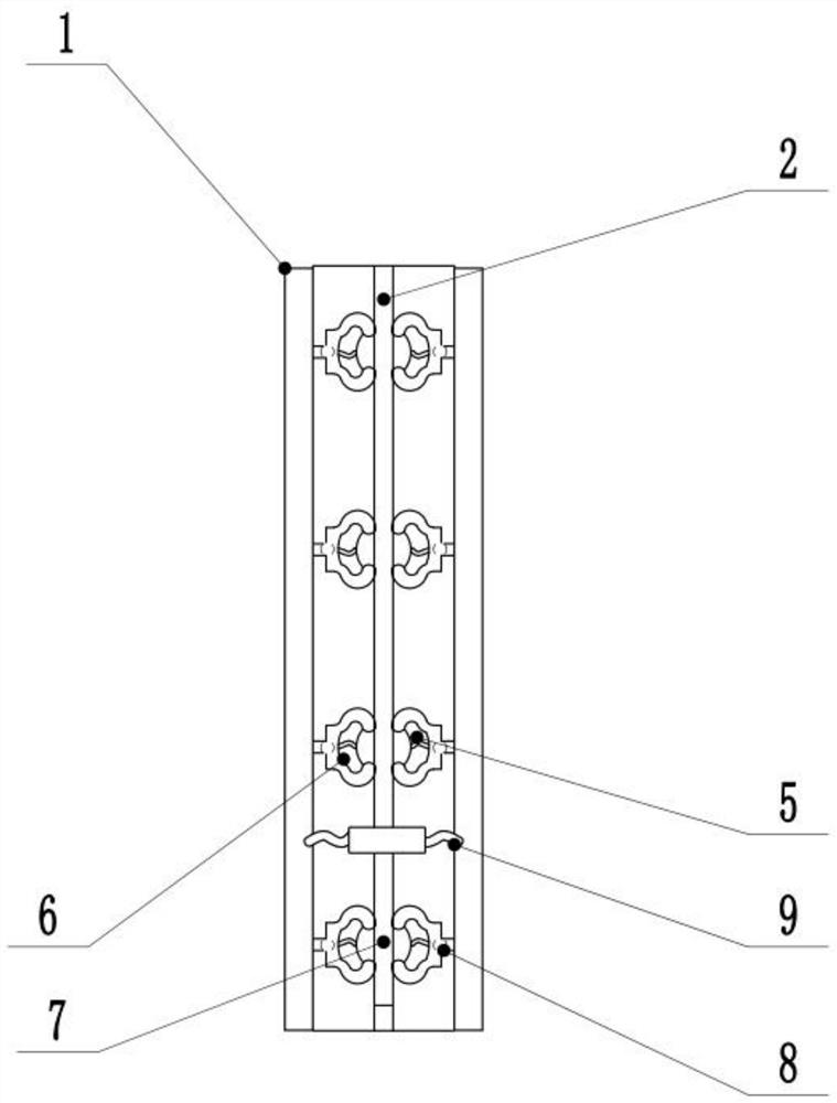 A device for sports martial arts single-leg balance force training