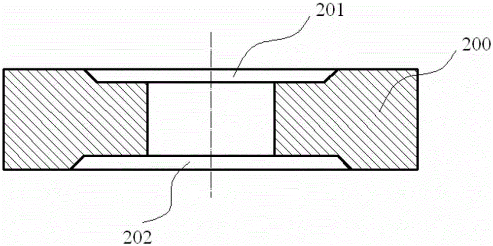 Roll forming method for alpha-beta two-phase titanium alloy thick-wall ring forged piece