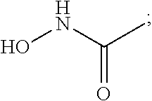 Novel n-substituted tetrahydroisoquinoline/isoindoline hydroxamic acid compounds