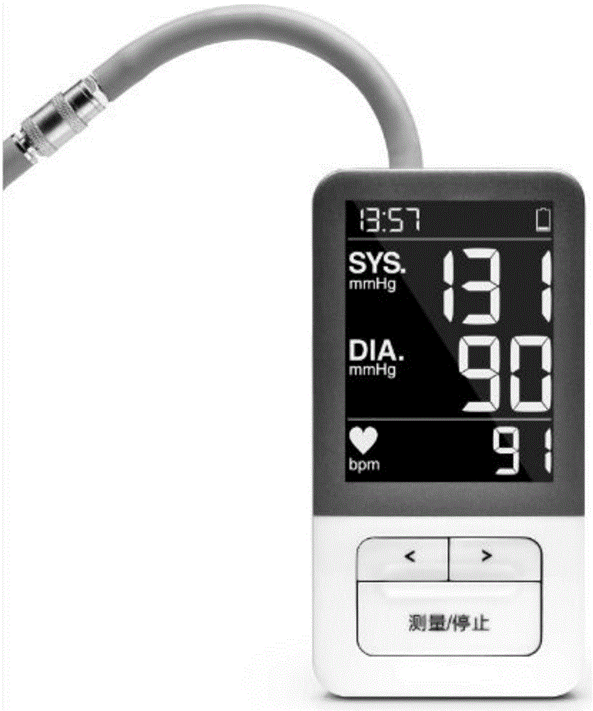 Blood pressure/ pulse rate average value acquisition method and electronic sphygmomanometer