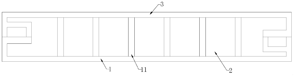 High-strength server cabinet panel structure
