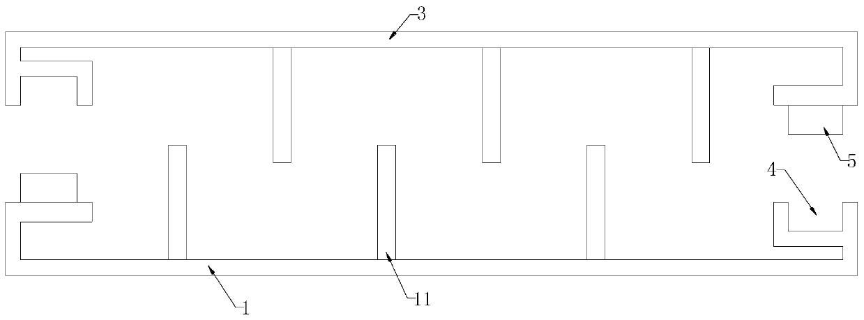 High-strength server cabinet panel structure