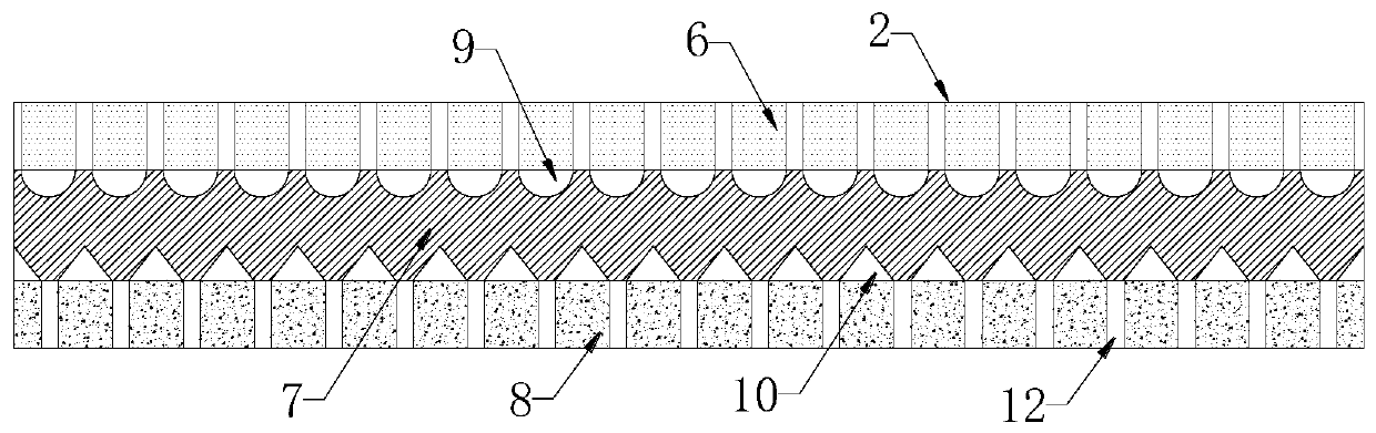 High-strength server cabinet panel structure