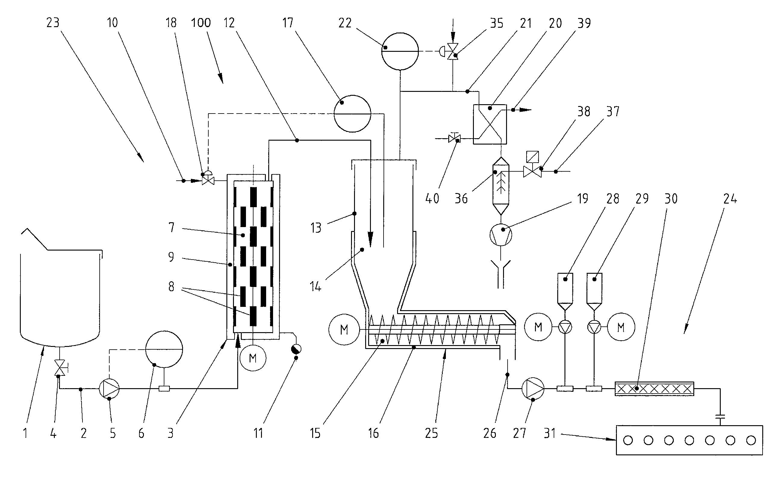Method and Apparatus for Producing Fruit Leather from a Fruit Mass