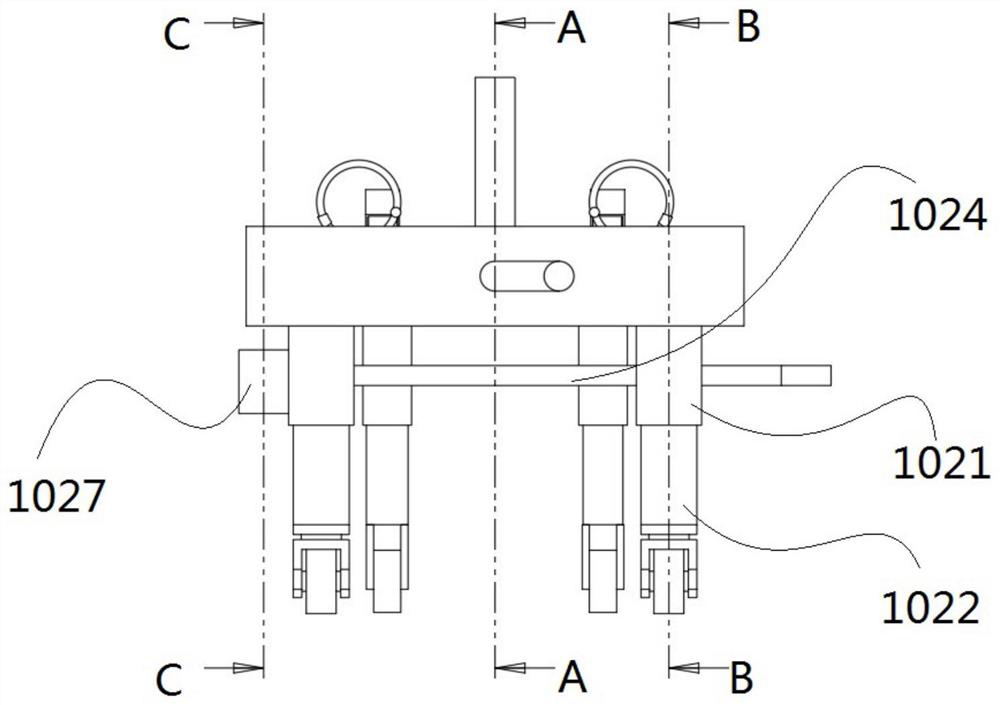 Orthopedic traction frame for medical orthopedics department