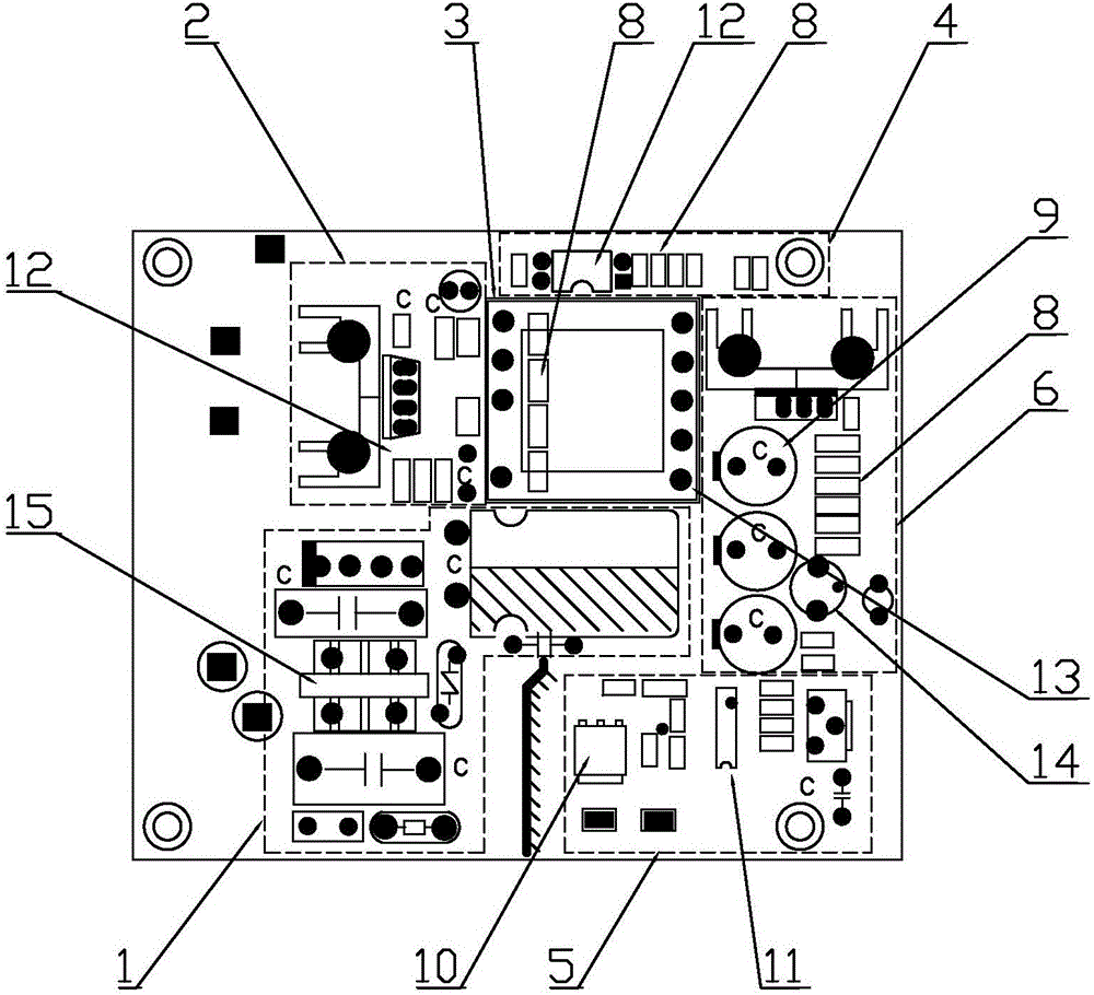 Dimming type panel light power supply