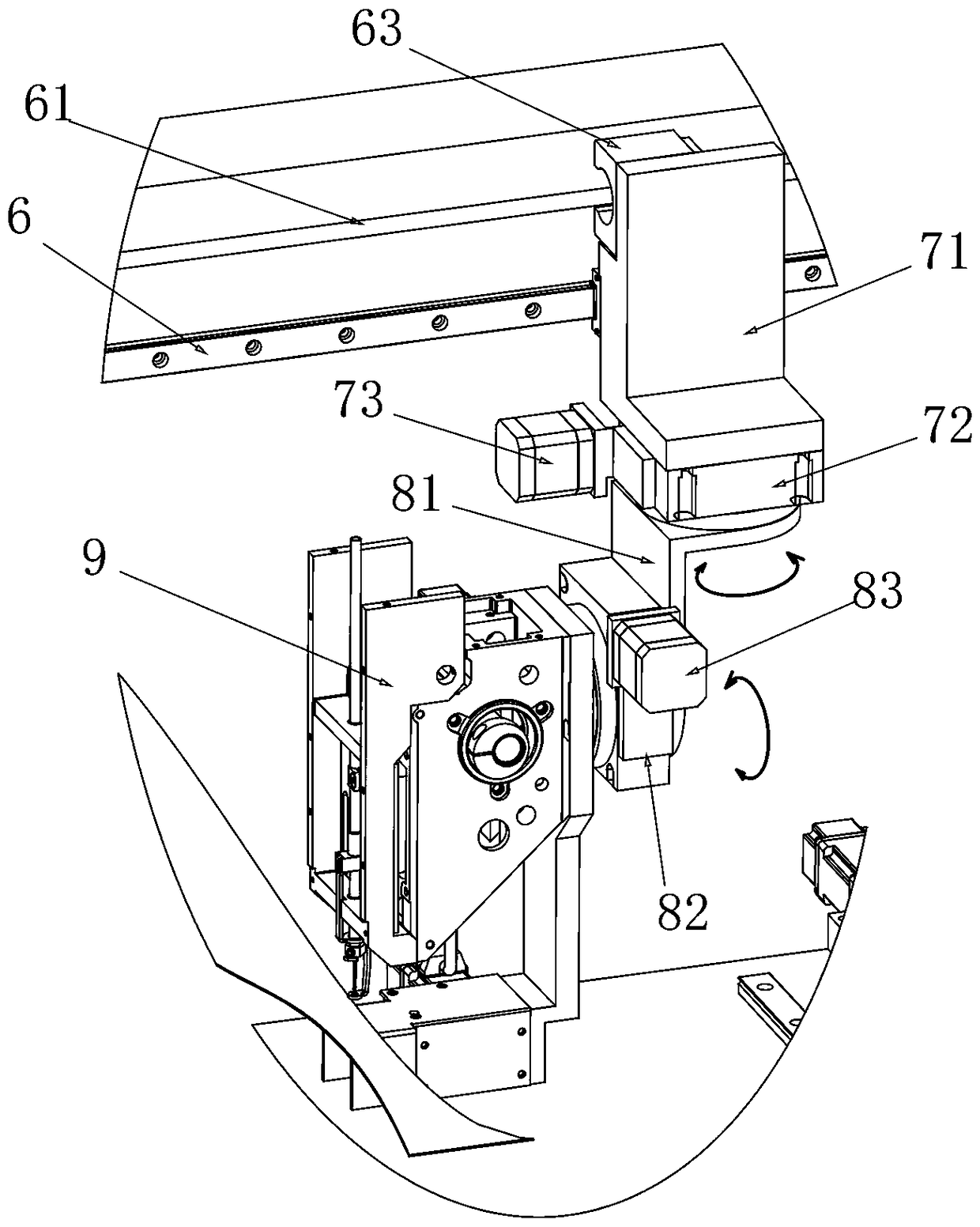 A 3D sewing device