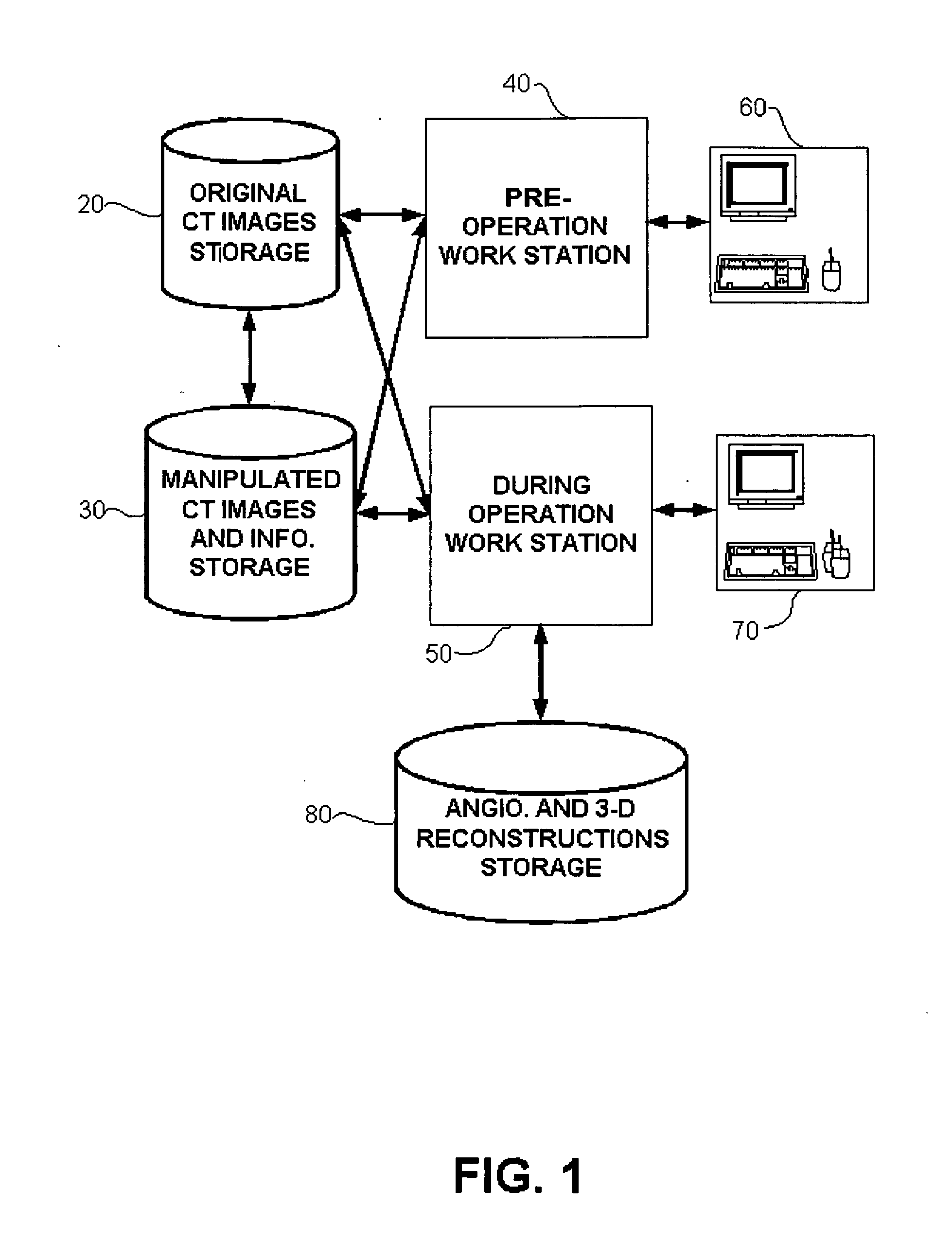 Apparatus and method for fusion and in-operating-room presentation of volumetric data and 3-D angiographic data