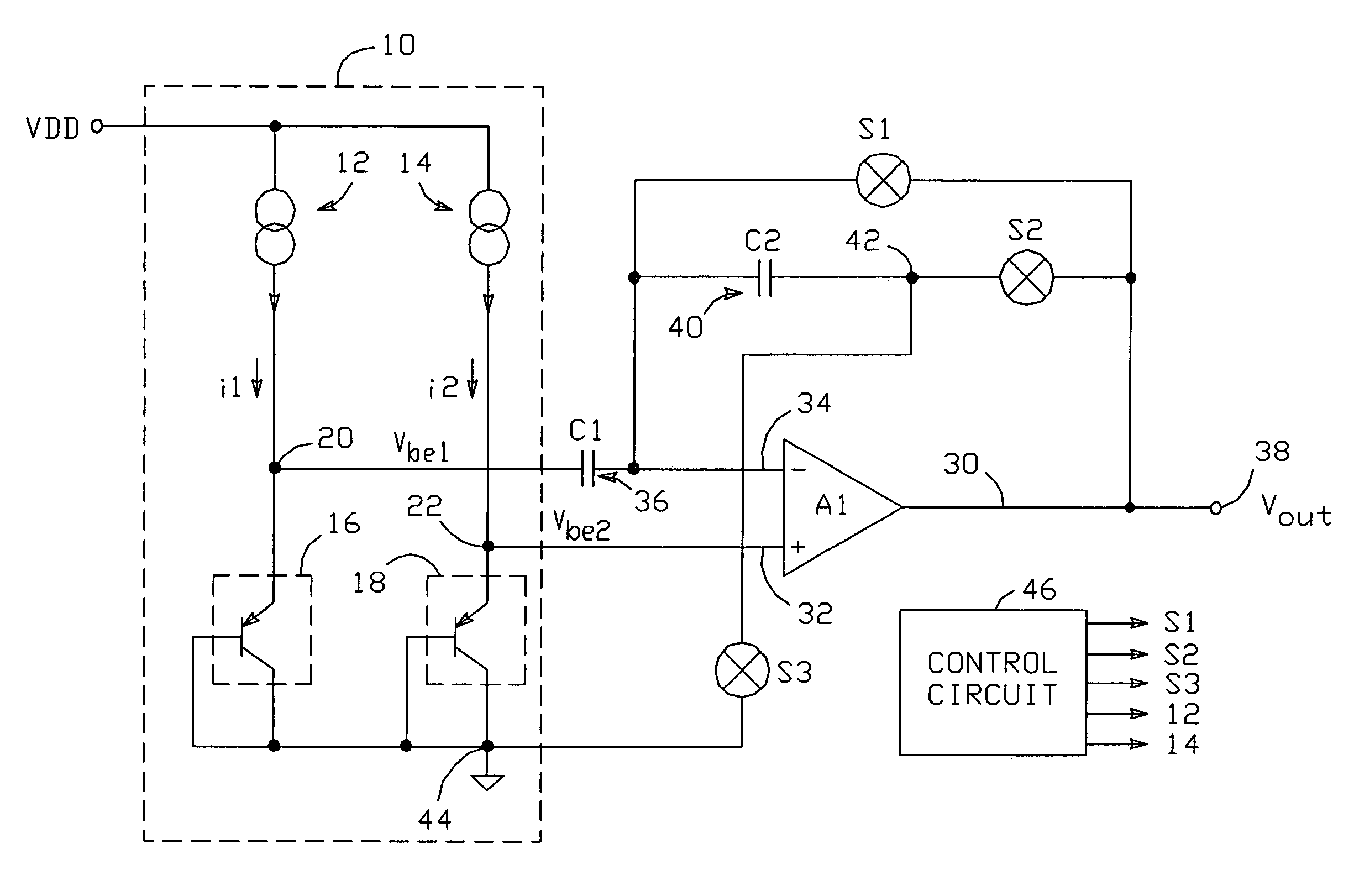 Voltage source circuit with selectable temperature independent and temperature dependent voltage outputs
