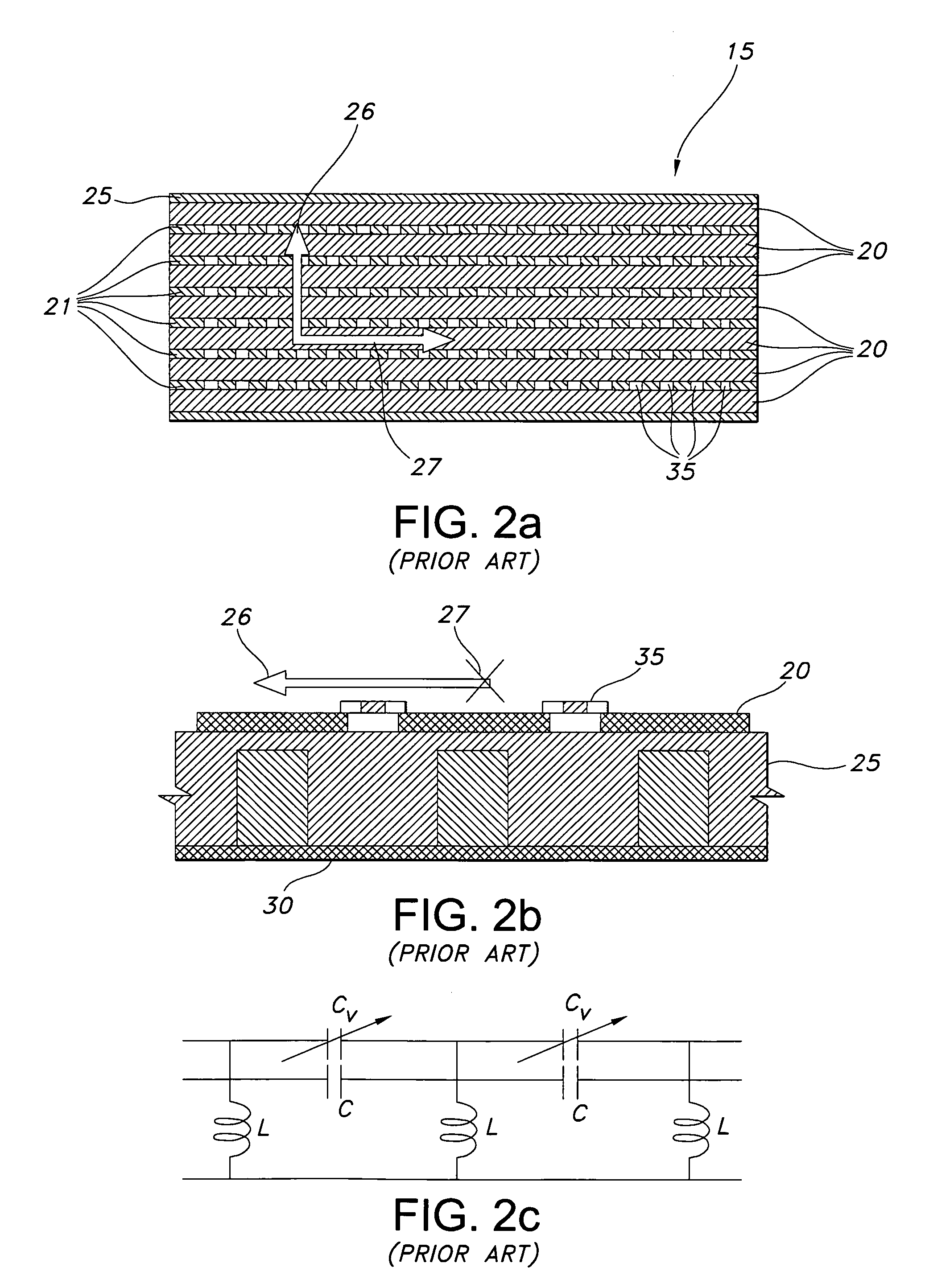 Stacked dual-band electromagnetic band gap waveguide aperture for an electronically scanned array