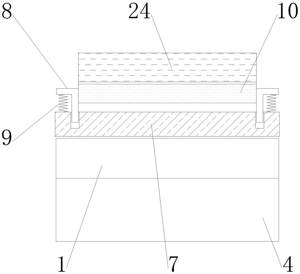 A device for testing the elasticity of textile fabrics