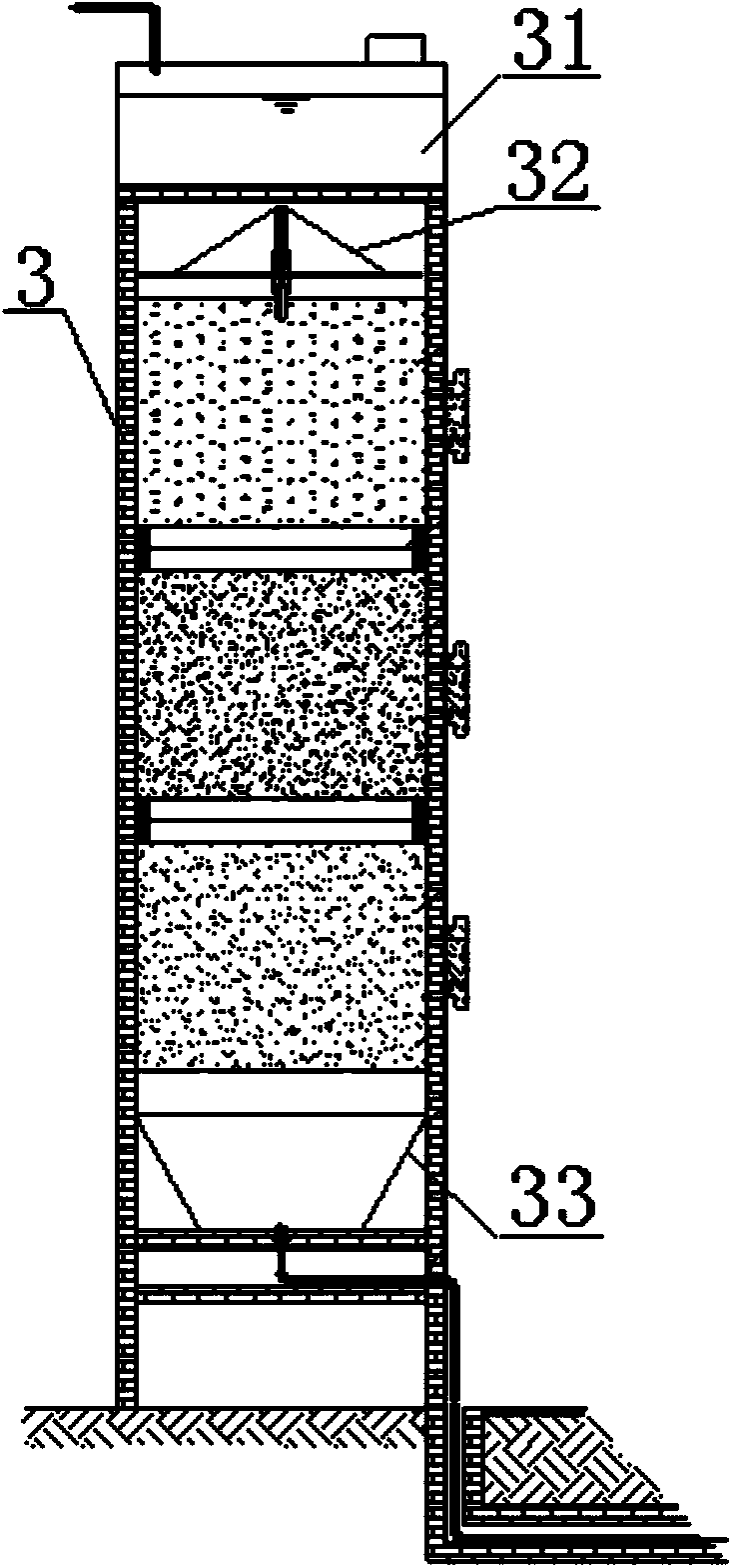 Livestock and poultry wastewater treatment system and treatment method using system