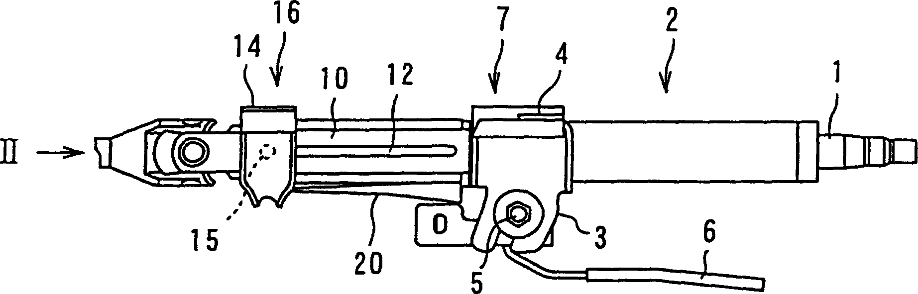 Steering post support device