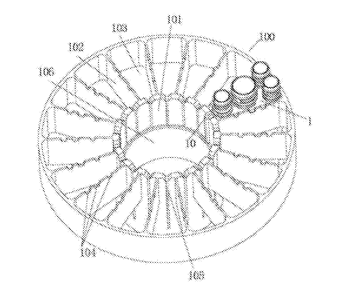 Reagent mixing and conveying device and reagent mixing method