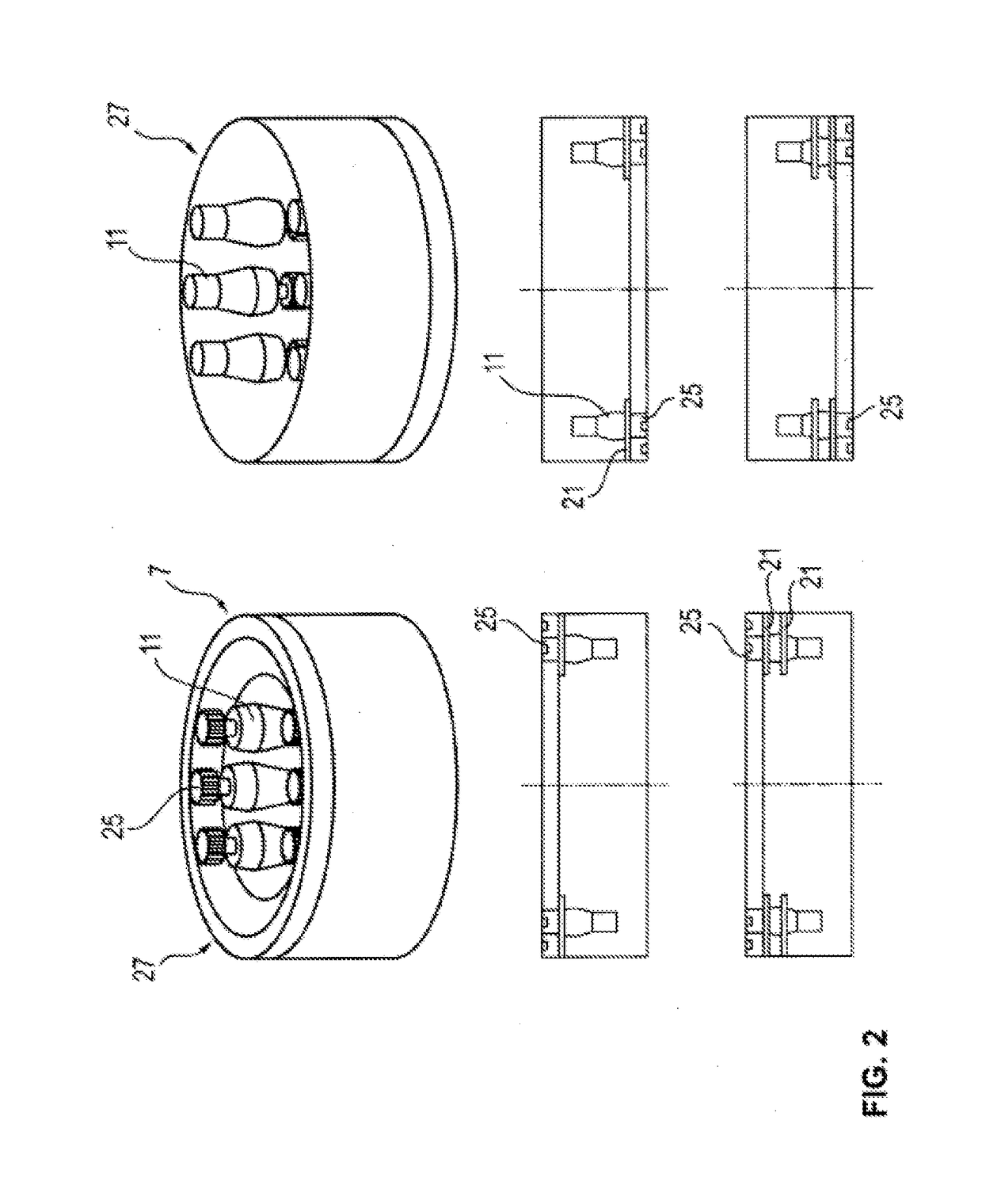Adjustment and/or drive unit, wind power plant having such an adjustment and/or drive unit, and method for controlling such an adjustment and/or drive unit