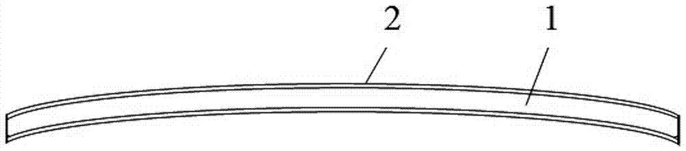 Spectacle lens with high color contrast and preparation method thereof