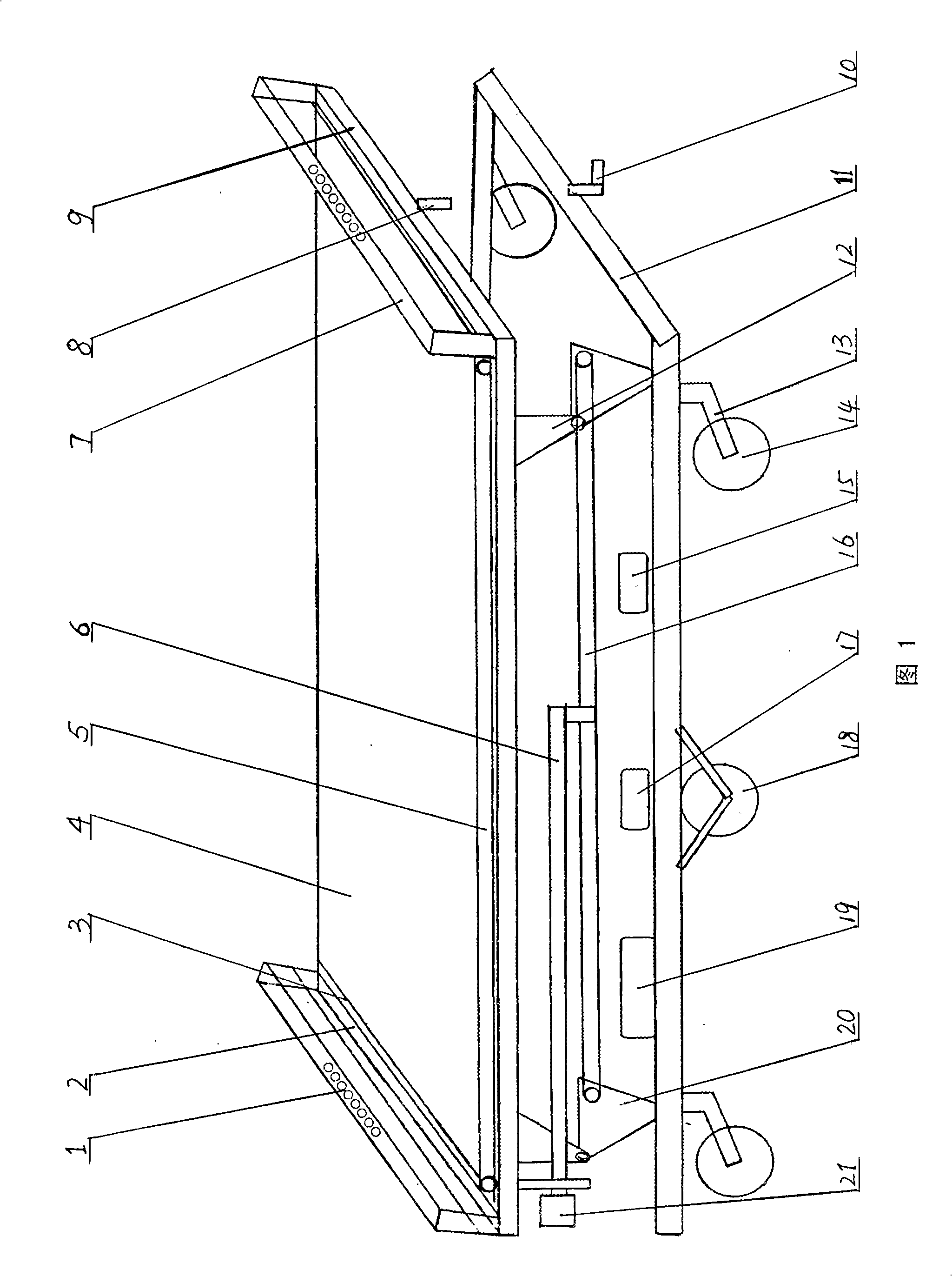 Automatic body moving vehicle for medical use