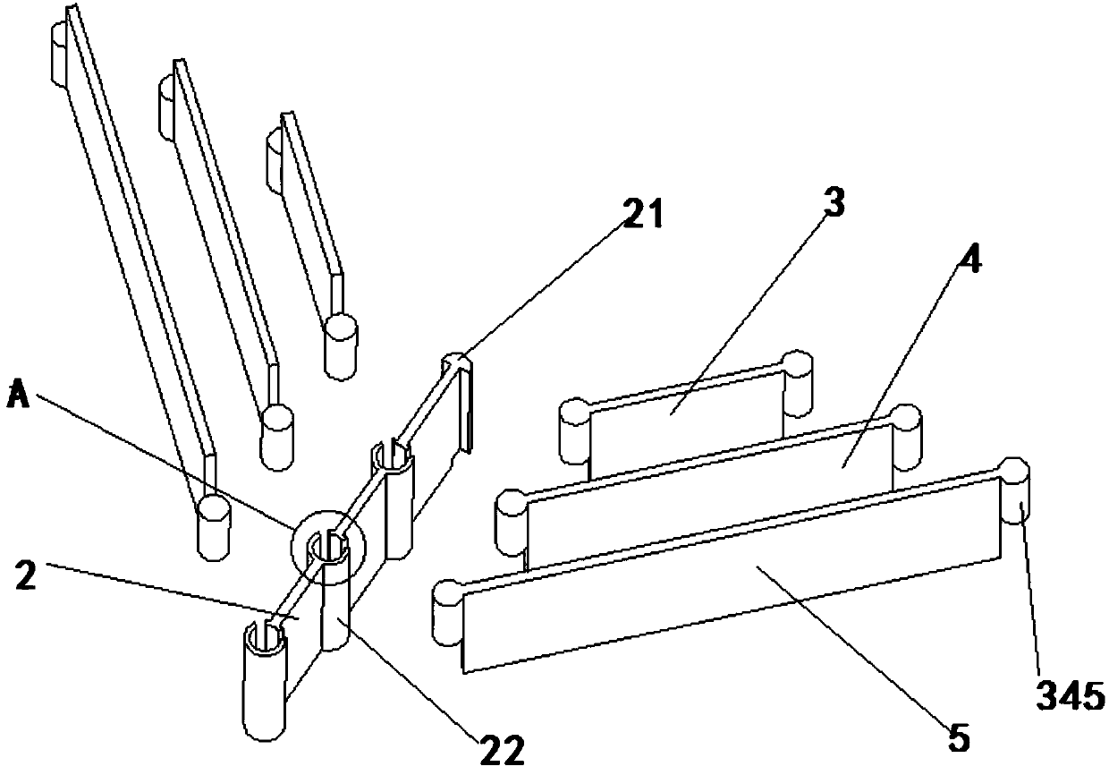 A detachable geocell