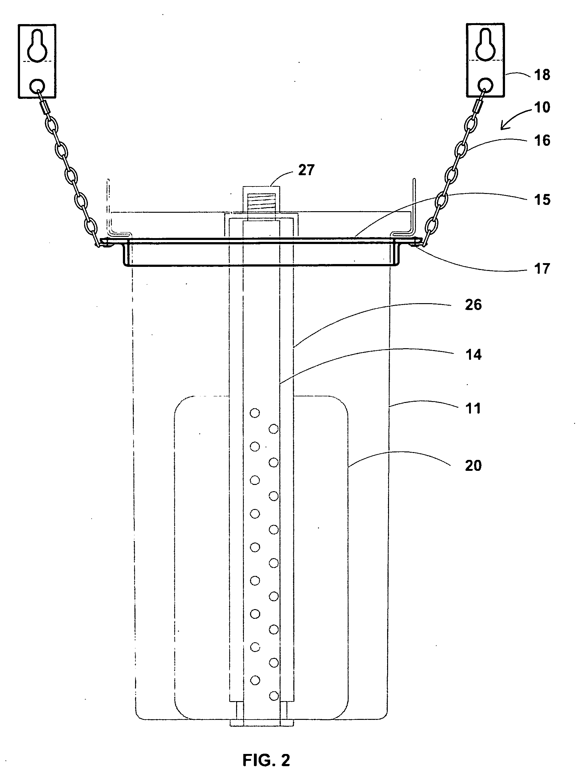Catch basin filter absorber method for water decontamination