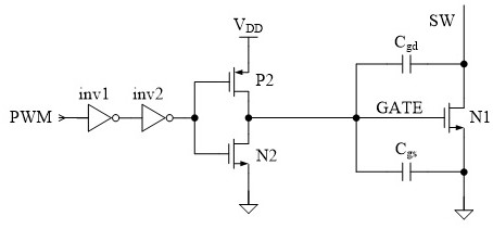 nmos power tube drive circuit