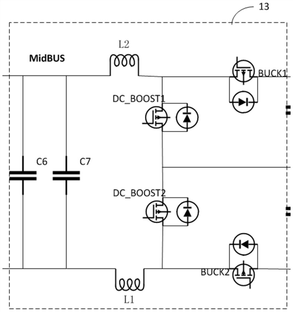 Energy storage and photovoltaic alternating current coupling power supply system