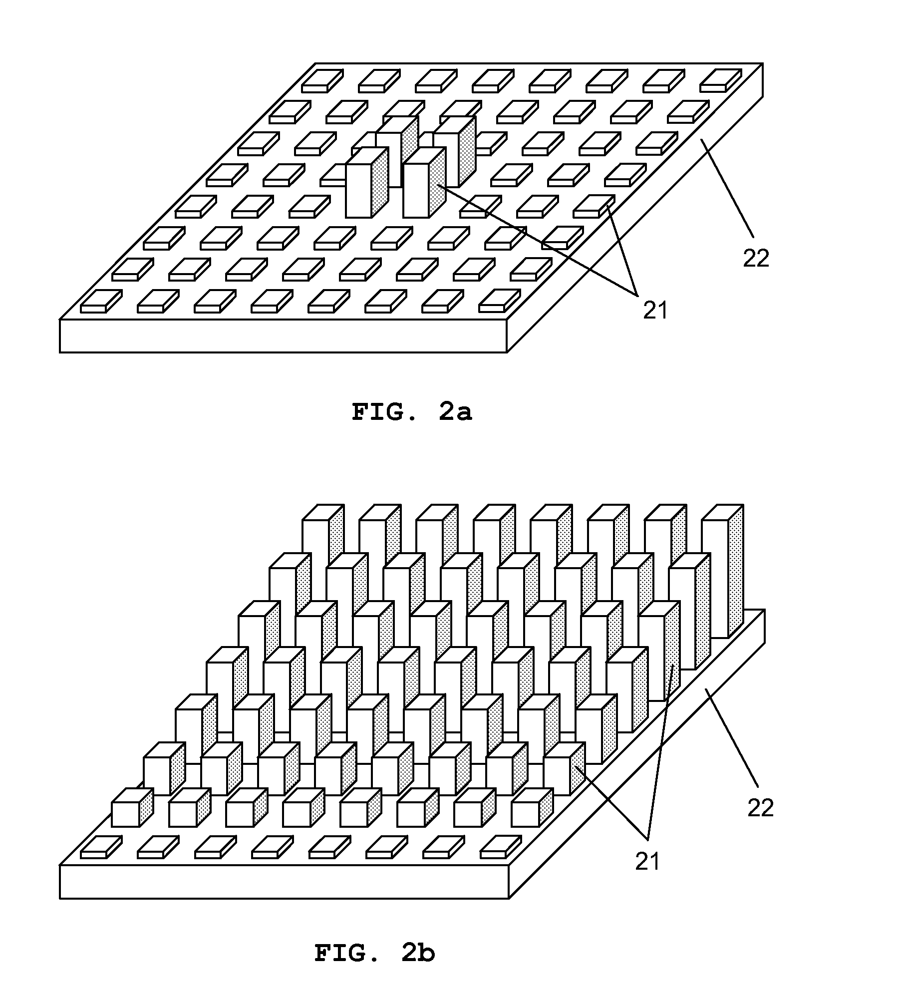 Discretely controlled micromirror array device with segmented electrodes