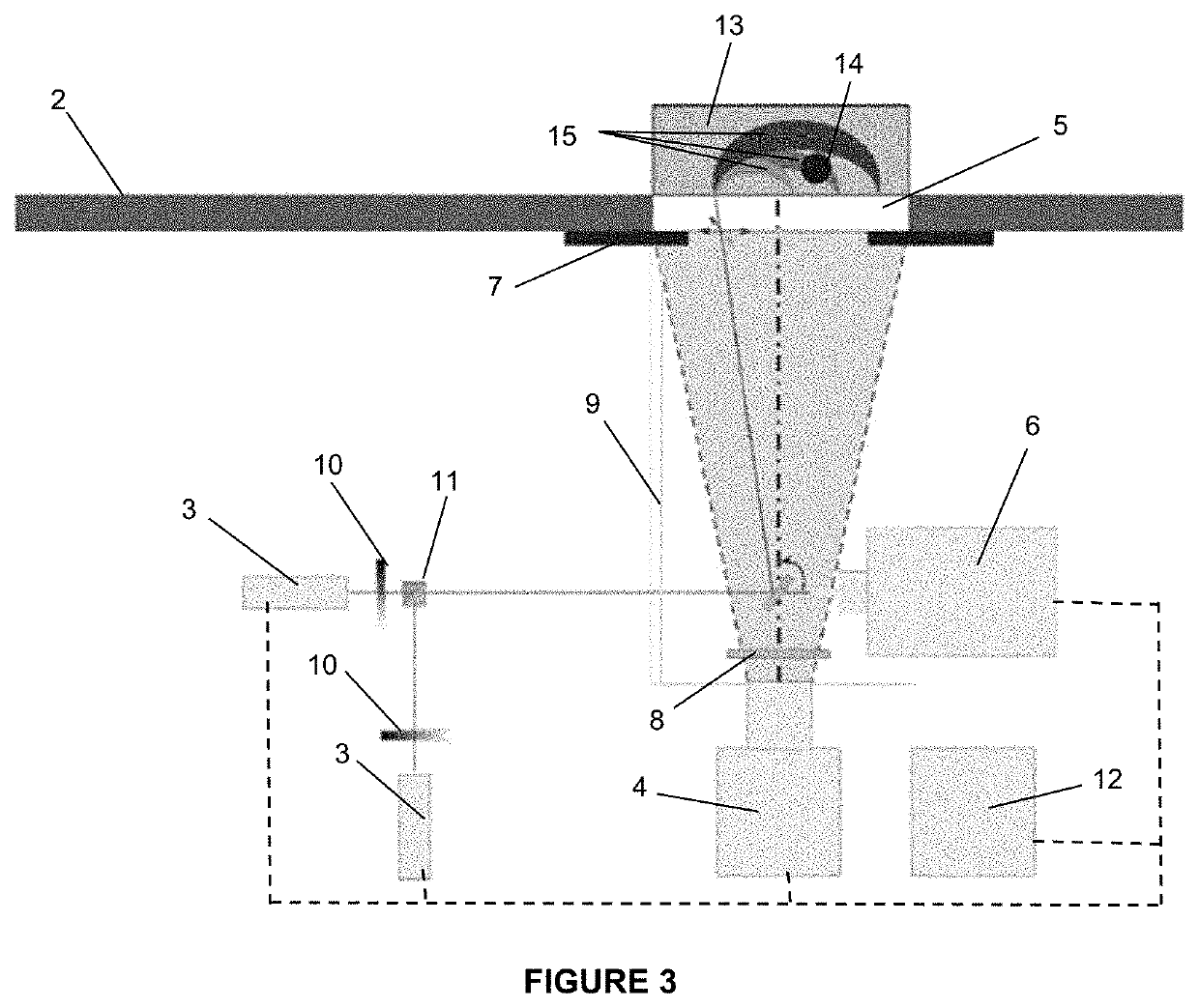 Optical mammograph using near-infrared in diffuse reflectance geometry