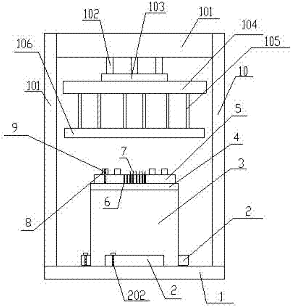 LED circuit board detection device