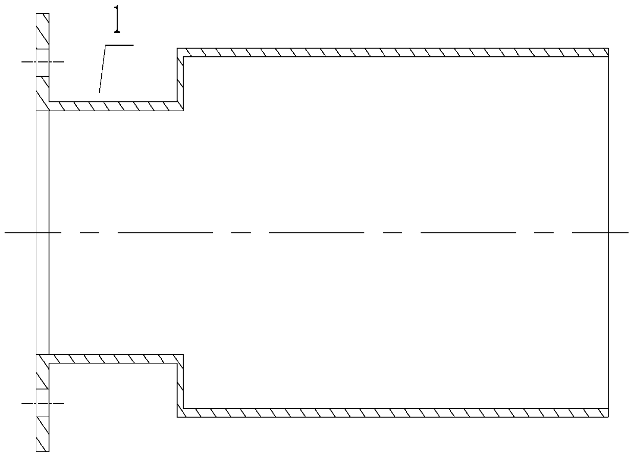 Disassembly type ship noise elimination ventilation pipe