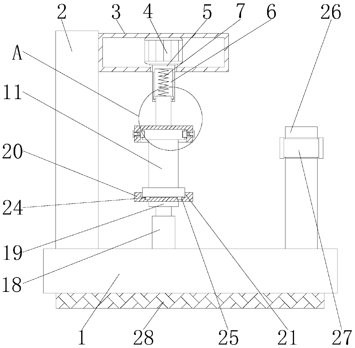 Winding device for enameled wire