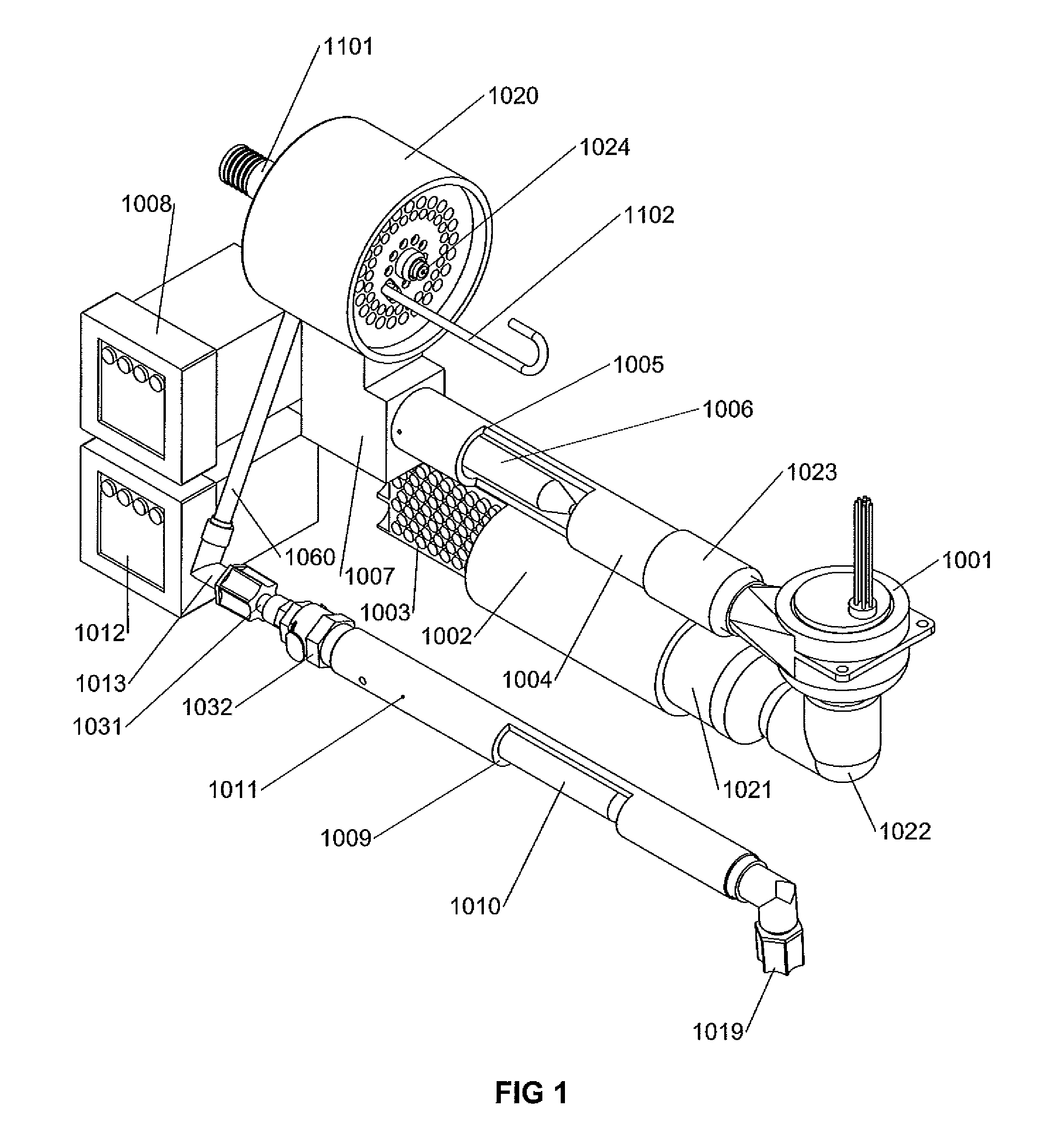 Method of operating a compact, low flow resistance aerosol generator