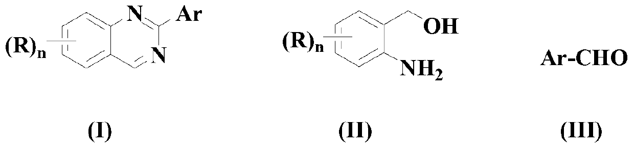 Synthetic method of 2-subsituted quinazoline compounds