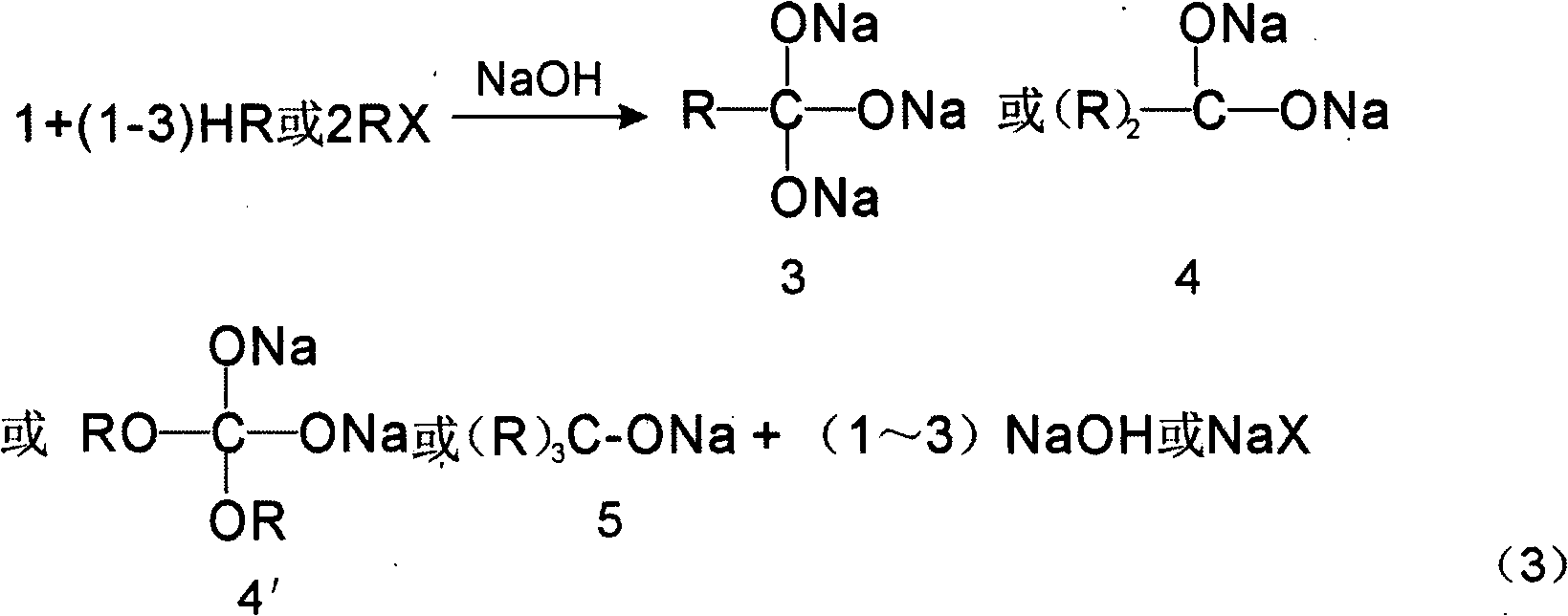 Method for preparing DMC, DPC, ortho-carbonate, ortho-formate, dimethyl ether, and the like by using Na2CO3 or sodium formate or CO2 or CO