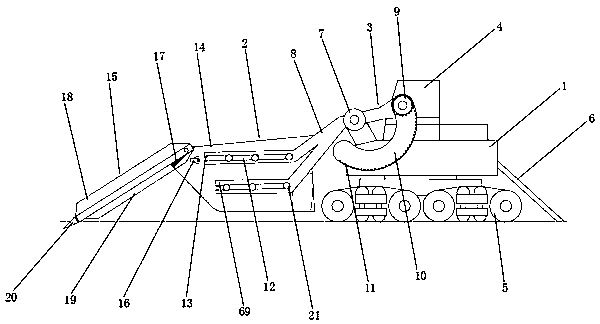 Beach garbage cleaning vehicle convenient to clean and use method thereof