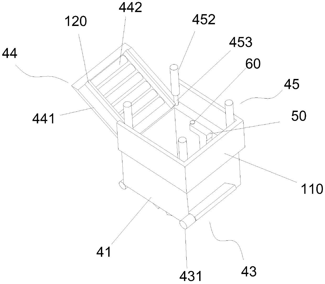 Automatic encasement device