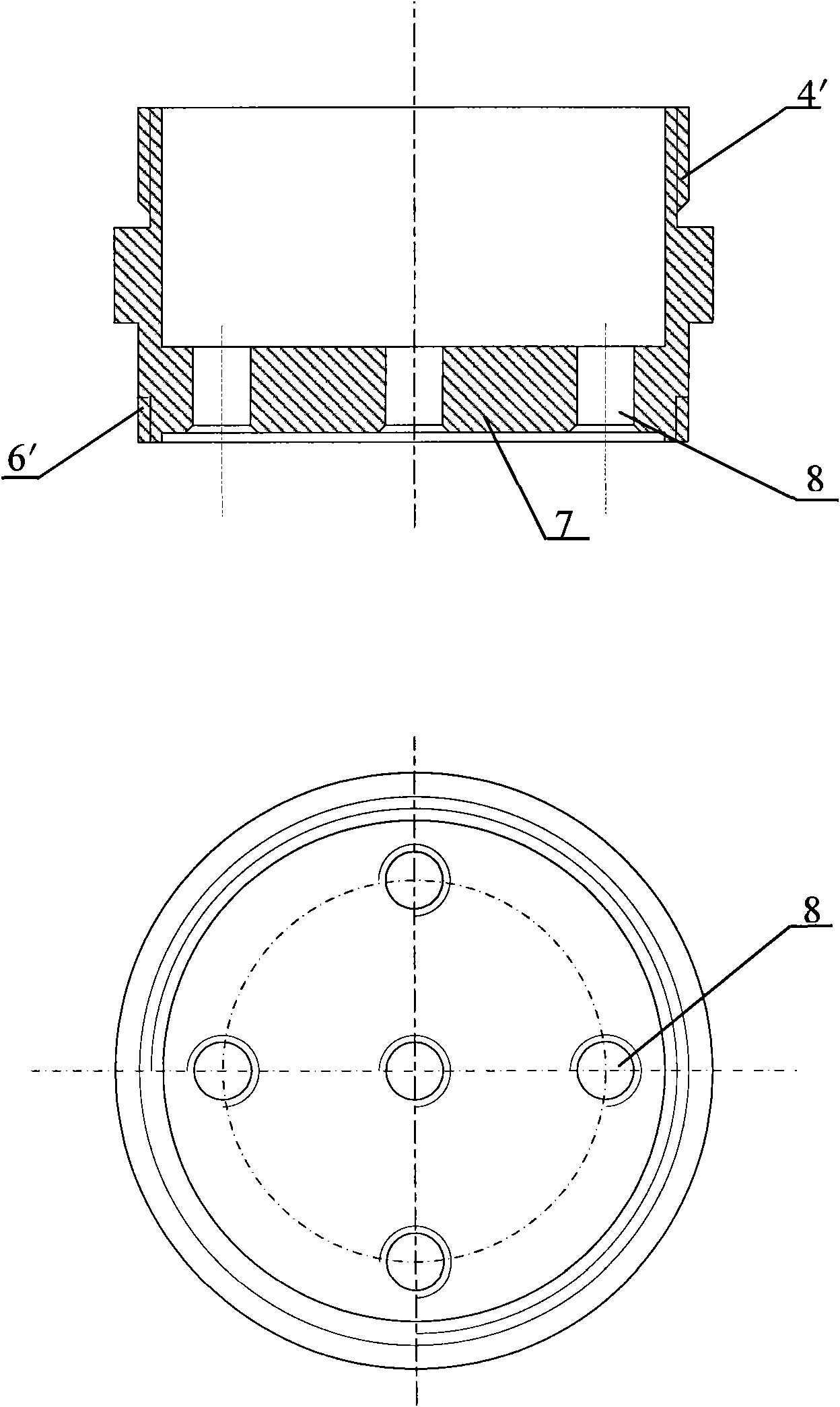 Ball dropper used for drop ball forming of oxide