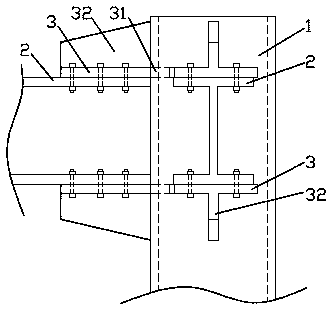 Building frame with high-stability beam-column joints