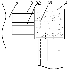 Building frame with high-stability beam-column joints