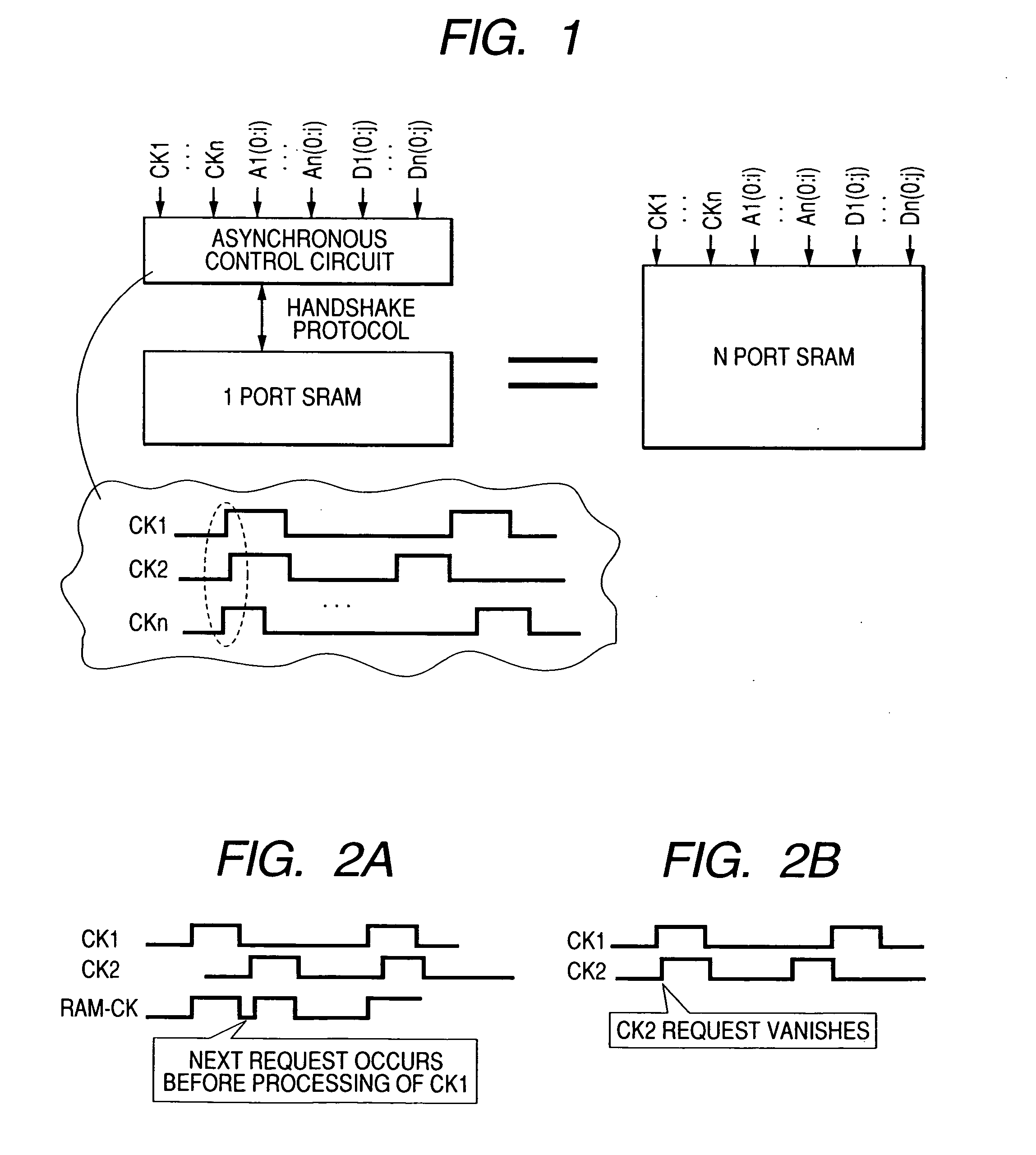 Asynchronous control circuit and semiconductor integrated circuit device