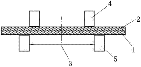 A method of longitudinal shearing and slitting of bimetallic composite materials