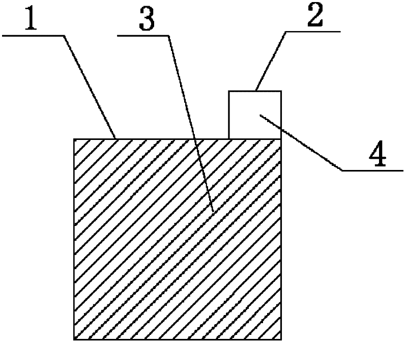 Plasma facing experimental part with reference corner structure