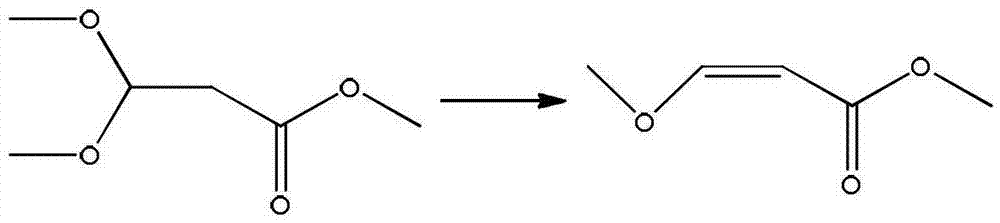 Preparation method of 3-methyl methoxyacrylate