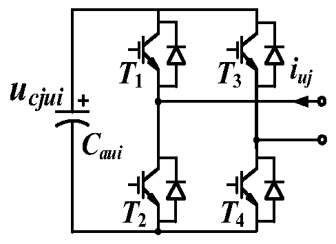 Capacitance monitoring method of modular multilevel converter based on full-bridge sub-module