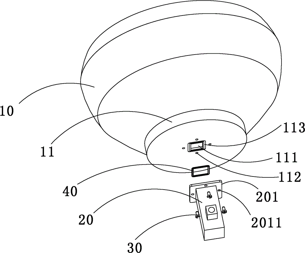 A microwave antenna subsystem