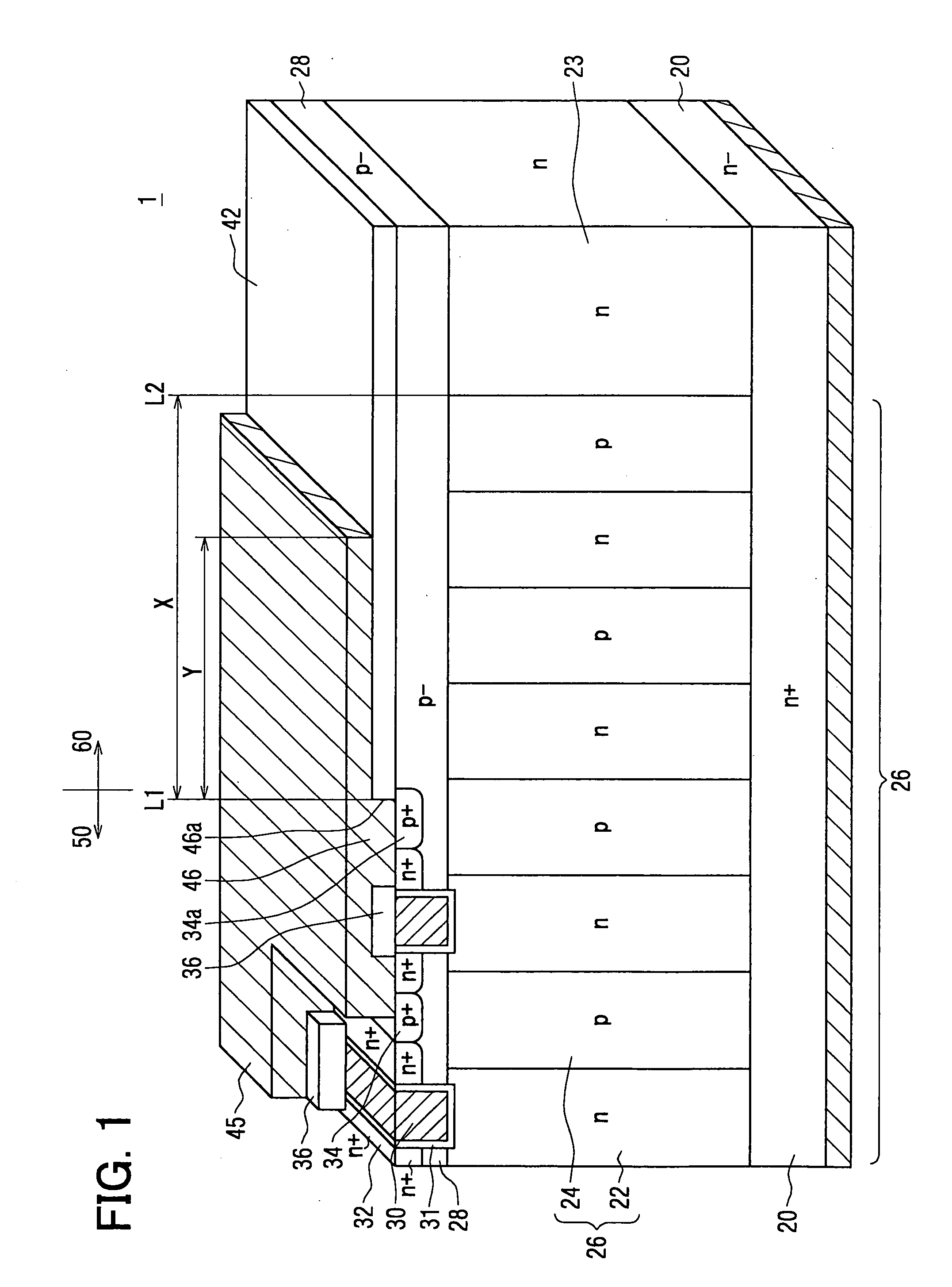 Semiconductor device having periodic construction
