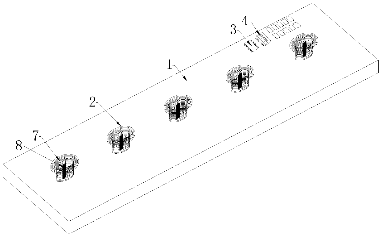 Key module with selectable touch modes and assembly communication method thereof