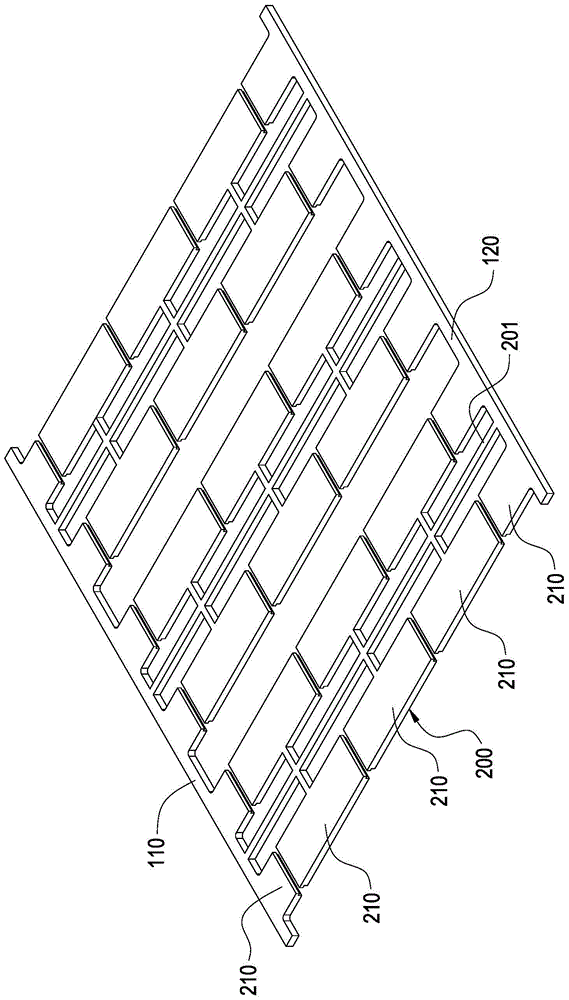 LED material strap manufacturing method