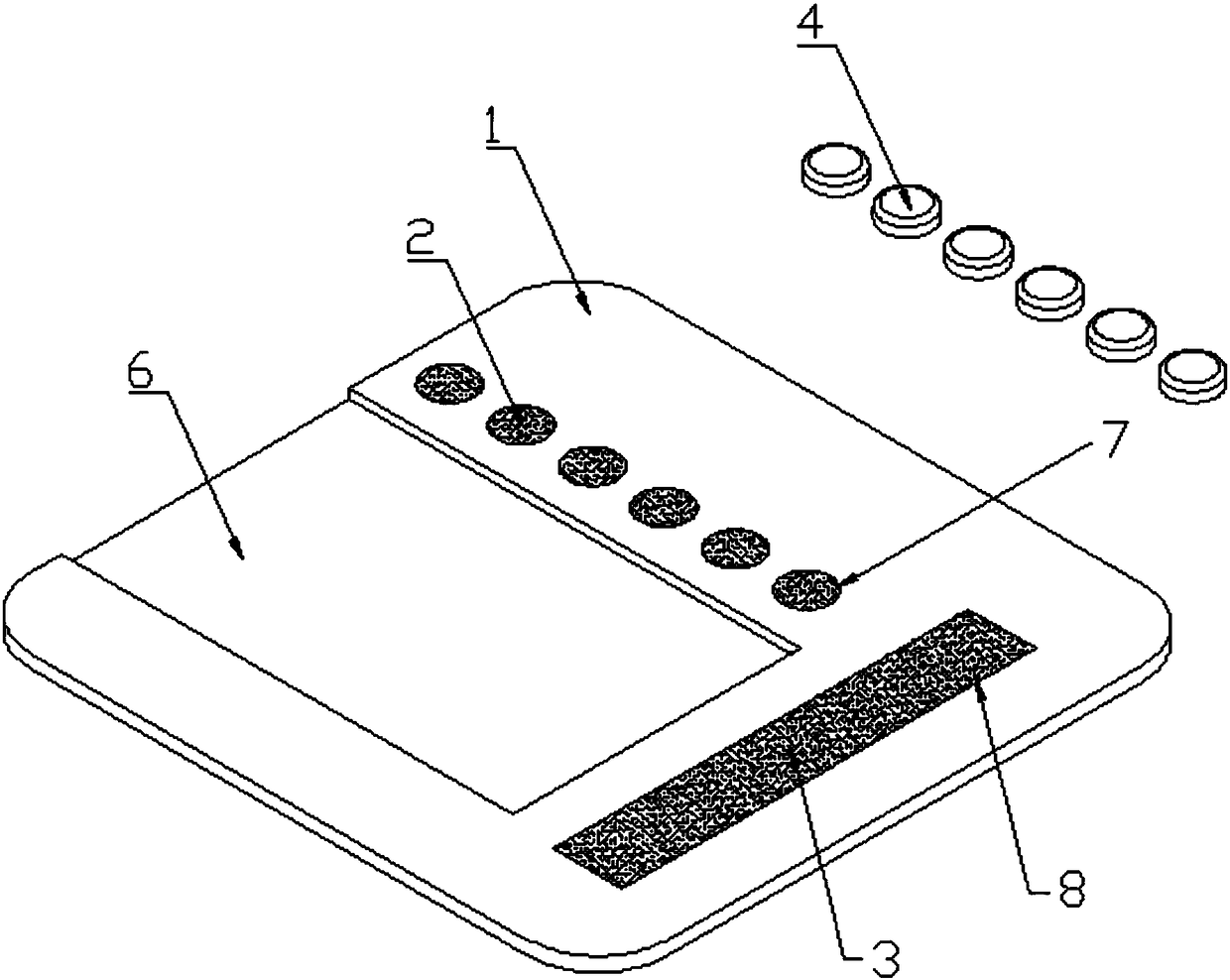 Logic thinning training plate