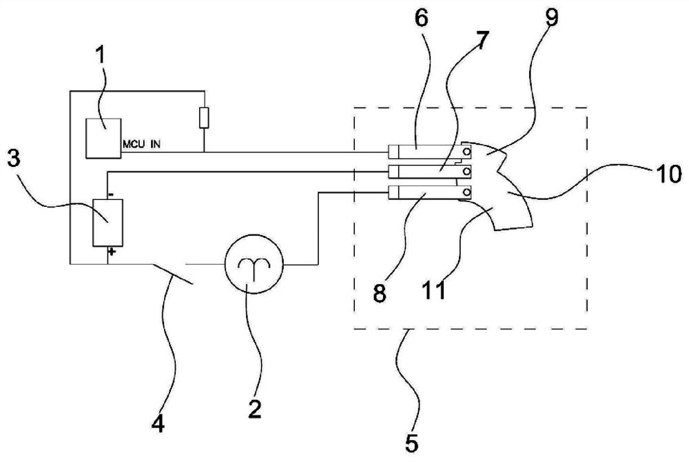 Water spraying control system of automobile water spraying windscreen wiper