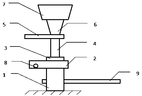 Material fluidization sending method